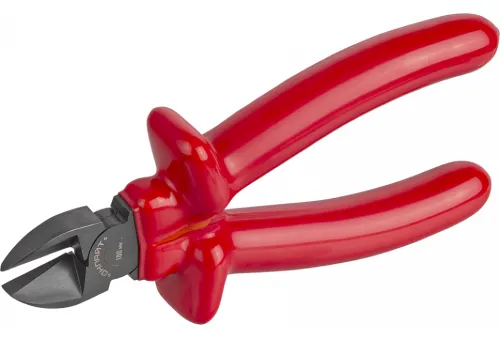 Бокорезы ОНЛАЙТ OHT-Brd01-180, диэлектрические, из стали, красный, длиной 180мм / кусачки