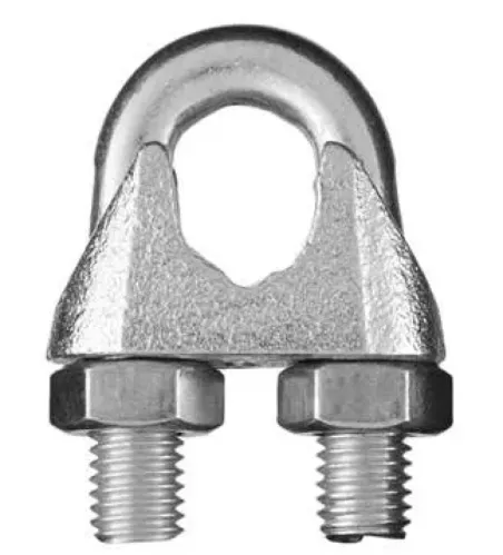 Зажим для троса EKF / ЕКФ, из алюминия, DIN 741, диаметр 5мм / оснастка