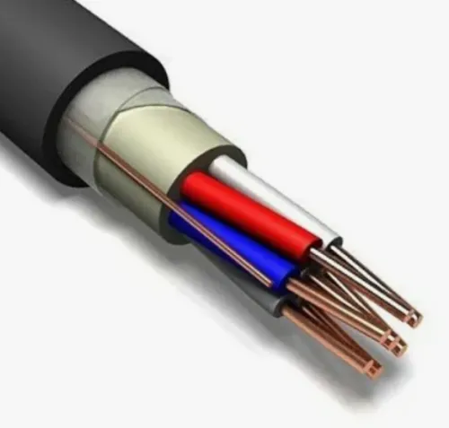 Силовой кабель ЭМ-Кабель КВВГЭнг(А)-LS контрольный экранированный 5х2.5-0.66 ГОСТ черный, 1м / провод