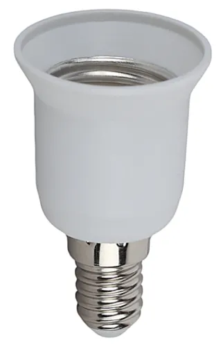 Патрон-переходник ЭРА потолочный белый Е14-Е27 Б0043743