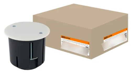 Подрозетник TDM Electric углубленный с крышкой, SQ1403-0028