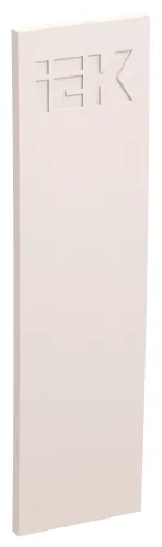 Соединитель для кабель-каналов IEK / ИЕК Primer на стык лицевой для крышки, из пластика, белый, 75мм, 1шт. / электрика