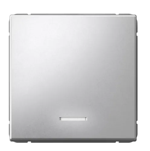 Выключатель Systeme Electric Artgallery, 10АХ, алюминий, GAL000313S