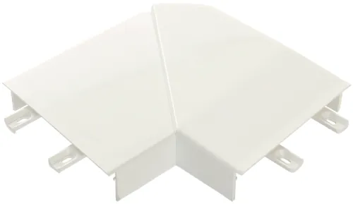 Угол SPL изменяемый пластиковый белый 60х16мм 060005S