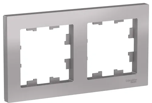 Рамка электроустановочная Systeme Electric AtlasDesign ATN000302 2 поста