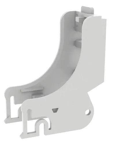 Фиксатор реле КЭАЗ OptiRel G 46-H1 для обеспечения надежной фиксации RP46 в розетки RR97, пластиковый / электрика