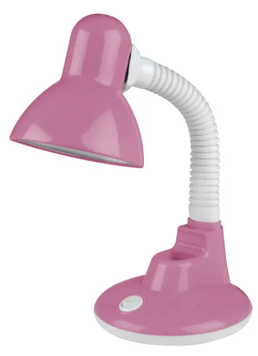 Лампа настольная Uniel / Юниэль TLI-227, 60Вт E27, 290x190x150мм, розовый, UL-00001809 / светильник