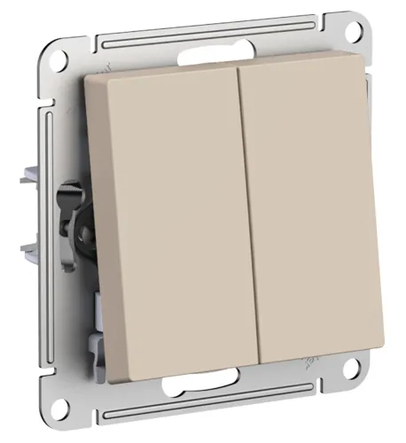 Выключатель Systeme Electric AtlasDesign 10АX IP20 песочный ATN001265