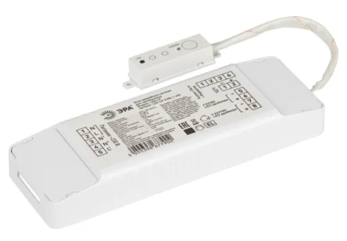 Блок аварийного питания ЭРА LED-LP-E300-1-400 универсальный, белый, 194х63х29мм, 400В, 300Вт, IP20 / освещение, электрика