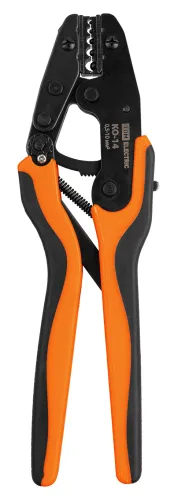 Пресс-клещи TDM Electric / ТДМ Электрик МастерЭлектрик КО-14 для обжима неизолированных медных наконечников, 262х80х18мм, поперечное сечение 0.5-10мм² / кримпер