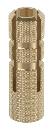 Анкер DKC / ДКС разрезной, оцинкованный, латунный, М6, 1шт. / крепеж