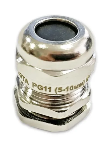 Кабельный ввод Гофроматик никелированный латунь PG11 zeta30145