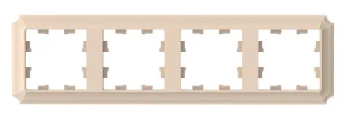 Рамка Systeme Electric AtlasDesign Antique ATN101204 4 поста