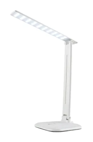 Лампа настольная светодиодная IN HOME / Ин Хоум ССО-02Б на основании с сенсорным управлением LED 220V 150х150х600мм белый 4690612013473 / светильник