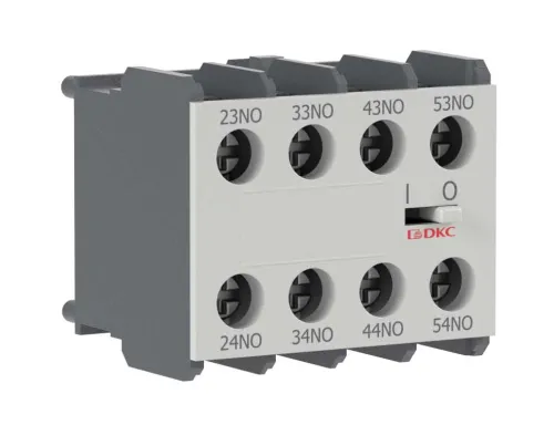 Дополнительный контакт DKC DMC 1НО+1НЗ, 230В, 10А, фронтальный