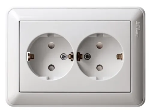 Розетка Systeme Electric W59, 16А 250В IP20, RS16-151-1-86