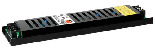 Драйвер Jazzway / Джазвэй BSPS для светодиодной ленты, в металлическом корпусе, черный, 225х53х19мм, 12.5А 150Вт 12В / блок питания