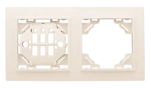 Рамка электроустановочная EKF ERM-G-302-20 Минск, 2 места