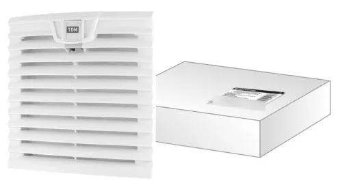 Вентиляционная решетка TDM Electric SQ0832-0117, 152х152мм