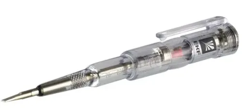 Отвертка индикаторная EKF / ЕКФ Expert ОИ-1, прозрачная, длиной 137мм / инструменты