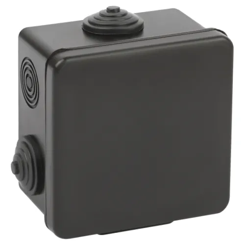 Коробка распределительная ЭРА KOR-80-80-50-7g-B черная