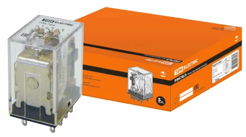 Реле промежуточное TDM Electric РЭК78/3, SQ0701-0041, 5А 110В