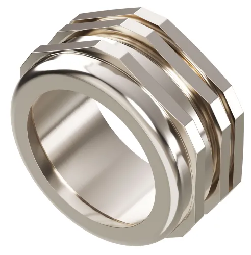 Кабельный ввод DKC, латунь, никелированный, M100, 75-80мм, IP68