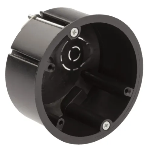 Подрозетник ЭРА KUP-73-45-m-black, 73x45 мм, Б0052724, черный
