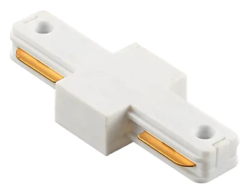 Коннектор для шинопровода Jazzway / Джазвэй PTR P CI-WH для трековых систем, белый / аксессуары для освещения