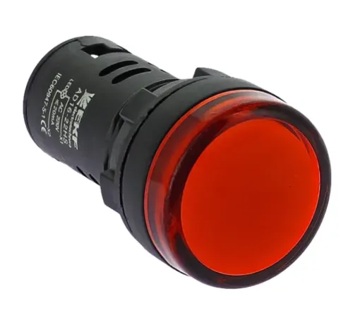 Сигнальная лампа EKF PROxima AD16-22HS, красная, IP54, 230В