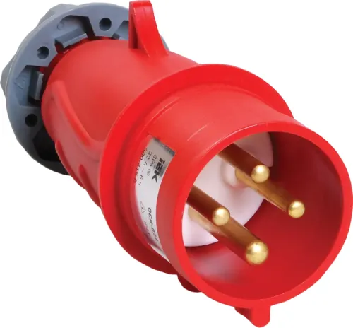 Вилка силовая кабельная IEK Magnum ССИ-024, 3P+PE, 32А, IP44