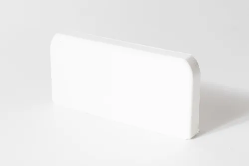 Заглушка SPL пластиковая белая, 105x50мм, артикул 105002S