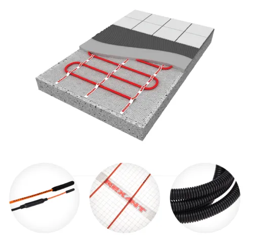 Нагревательный мат REXANT Extra, 0.5x4м, 320Вт, артикул 51-0504