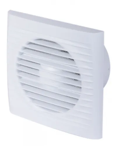 Вентилятор вытяжной TDM Electric / ТДМ Электрик SQ1807-0201 100 Народный настенный в пластиковом корпусе, белый, 100х100мм, 93м³/ч, IP34, 14Вт / вытяжка