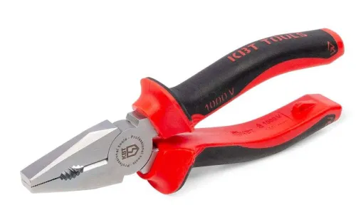 Пассатижи КВТ Стандарт диэлектрические, CrV сталь, 160мм