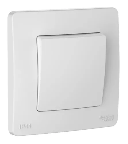 Выключатель Systeme Electric / Систем Электрик Blanca механизм скрытой установки, 10АХ схема 6, белый одноклавишный, BLNVS410601 / переключатель