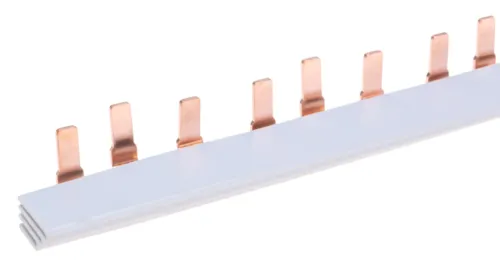 Шина соединительная REXANT PIN, медь, 22см, 3 фазы, 63А