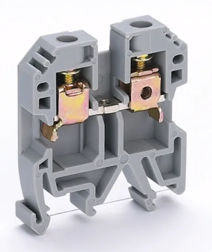 Клемма DEKraft ЗН-101-6-50А-07 винтовая, 50А, серый