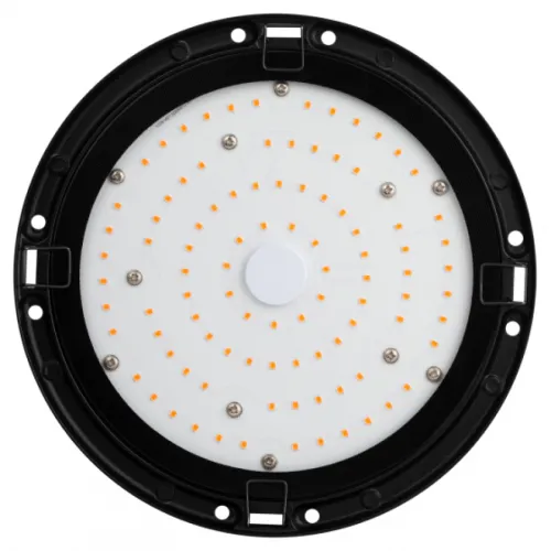 Светодиодная лампа для растений ЭРА FITO-50W-RB-LED-UFO 50Вт IP65, красно-синий спектр черная, Б0053280 / фитосветильник для рассады