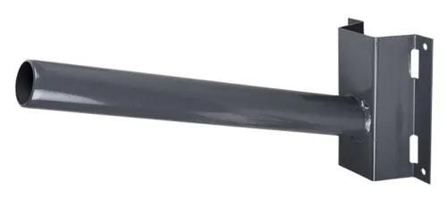 Кронштейн крепежный Jazzway на столб, PSL D40х1.5-GR, 350х150х120мм