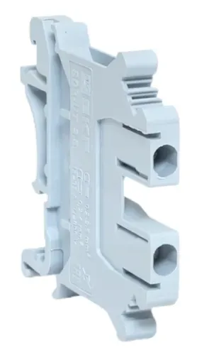 Клемма для проводов EKF / ЕКФ UT земля винтовая, серый, 2.5мм2, 1шт. / зажим