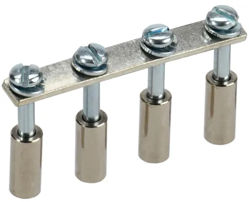 Перемычка для клеммной колодки IEK / ИЭК для CTS в сборе, 16мм2 4PIN, 57А, 1000В / электрика