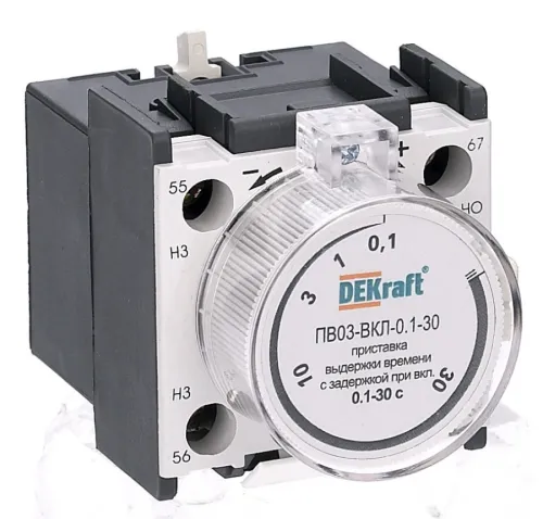 Приставка контактная DEKraft ПВ-03, 10-180сек, 24113DEK
