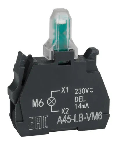 Световой блок КЭАЗ OptiSignal D22 A45-LB-VM6, 230-240VAC ZBVM6
