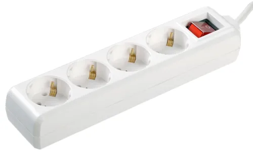 Удлинитель IEK У04К ПВС 3х1мм2 с заземлением, 16А 250В, 5м