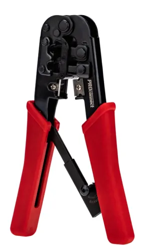 Пресс-клещи PROconnect / Проконнект HT-568R для обжима 8P8C, 6P6C, 265х105х25мм / кримпер