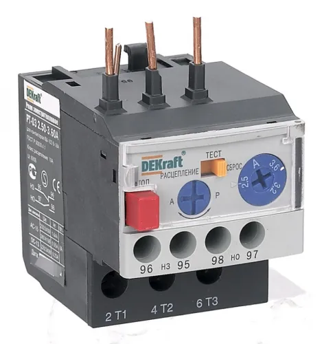 Реле электротепловое DEKraft РТ-03, артикул 23104DEK