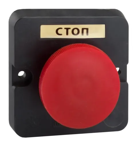 Кнопочный пост КЭАЗ ПКЕ 112-1-У3-IP40, красный, 150728