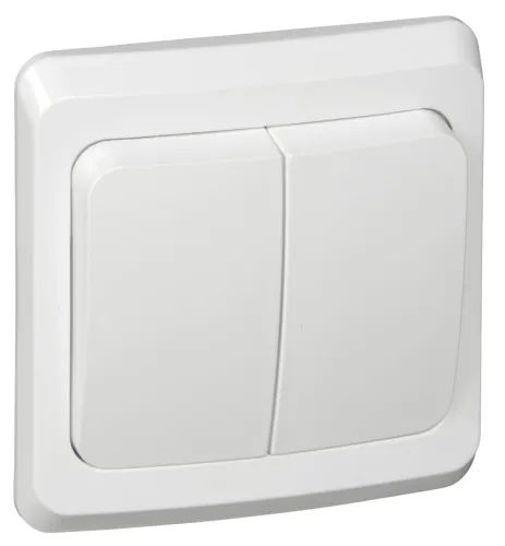 Выключатель Systeme Electric Этюд 10А IP20 250В белый BC10-006B