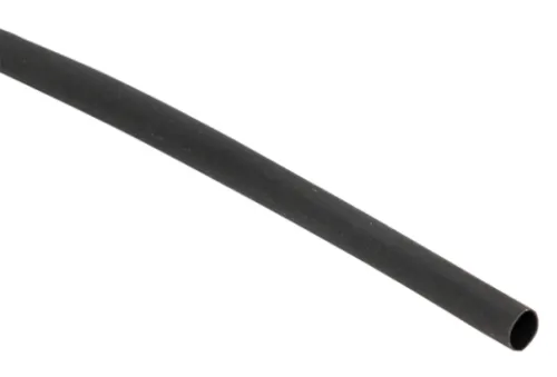 Термоусадочная трубка EKF / ЕКФ PROxima ТУТнг без клеевого слоя, полиолефин, черный, длина 1м, диаметр 6(3)мм, 1шт. / термотрубка